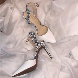 Jessica Simpson Animal Print Heels